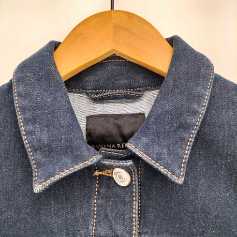 バナナリパブリック BANANA REPUBLIC スパンデックス混 デニム ジャケット レディース import:S