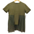 クラネ CLANE サイドプリーツ レイヤード S/S Tシャツ レディース JPN:2