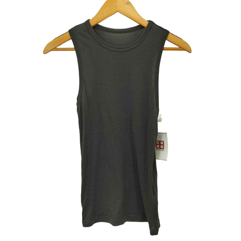ヨウジヤマモト Yohji Yamamoto SOIE SILK コットン 混 シルク タンクトップ カットソー レディース JPN:2