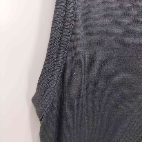 ヨウジヤマモト Yohji Yamamoto SOIE SILK コットン 混 シルク タンクトップ カットソー レディース JPN:2