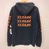 エクストララージ XLARGE レタリング プリント プルオーバーフーディ メンズ import:L