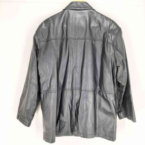 FEATURING LEATHER 裏地キルティングカウレザージャケット メンズ JPN:M