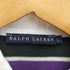 ラルフローレン RALPH LAUREN ポニー刺繍 マルチボーダー ポロシャツ レディース import:L