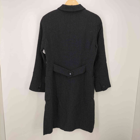 マックスマーラ MAX MARA イタリア製 白タグ PURE NEW WOOL ラナウール コート レディース US:6