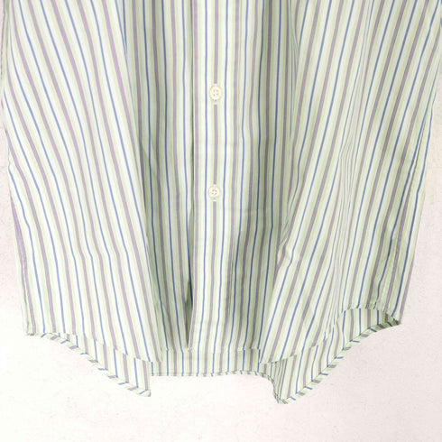 ラルフローレン RALPH LAUREN CLASSIC FIT ポニー刺繍BDストライプS/S シャツ メンズ JPN:M