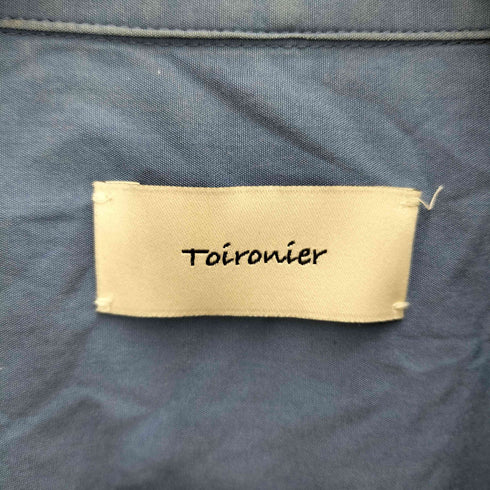 トワロニエ toironier ブロードルーズ L/S シャツ メンズ FREE