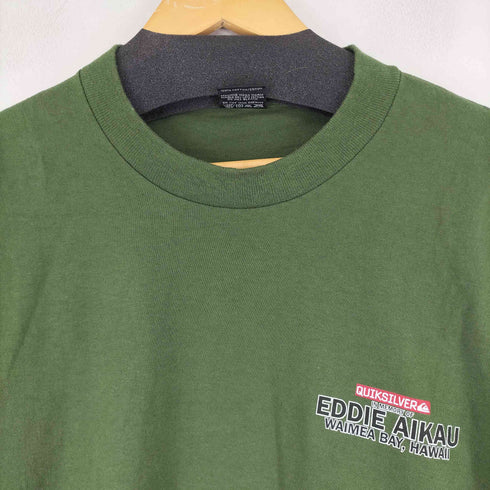 クイックシルバー Quiksilver 90s USA製 プリントクルーネックTシャツ メンズ JPN:L