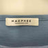 マカフィー MACPHEE 22SS コットン パネル ボーダー バスク シャツ レディース JPN:S