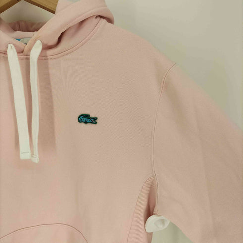 ラコステライブ Lacoste Live 22SS ソリッド スウェット パーカ ユニセックス レディース import:XS