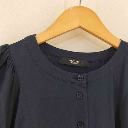 マックスマーラウィークエンド MAX MARA WEEKEND フロントボタン フレアワンピース レディース