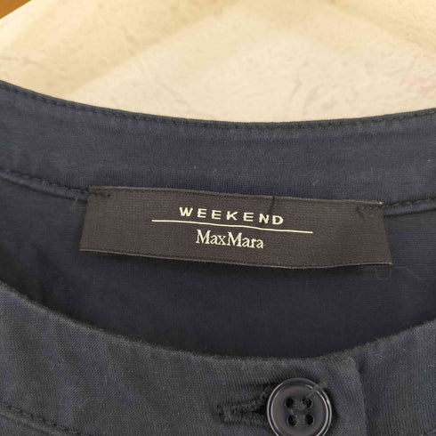 マックスマーラウィークエンド MAX MARA WEEKEND フロントボタン フレアワンピース レディース