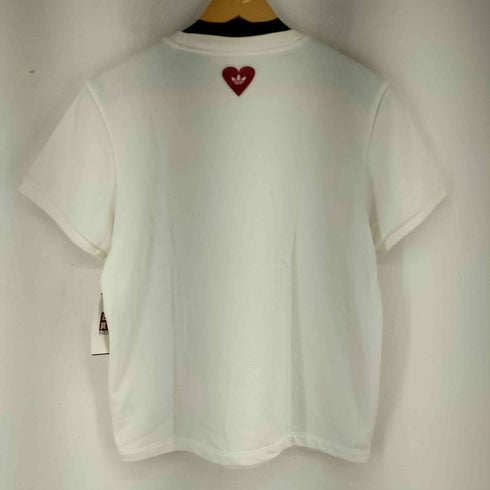 アディダスオリジナルス adidas Originals ハートワッペンクルーネックTシャツ レディース M