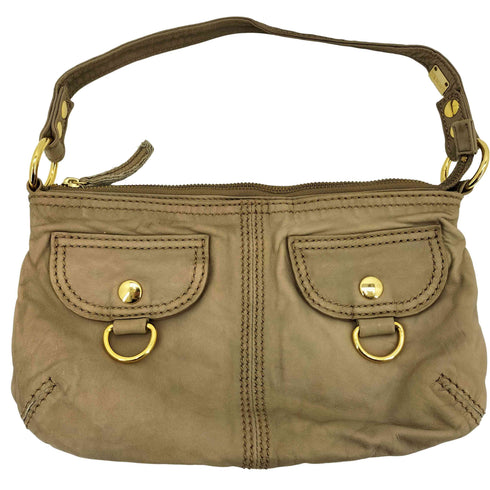 ビームス BEAMS TAMBU レザーハンドバッグ レディース