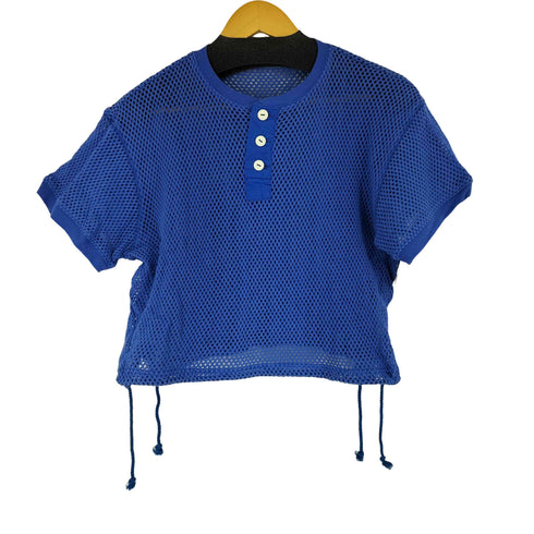 ビームスボーイ BEAMS BOY メッシュ ヘンリーネック Tシャツ レディース
