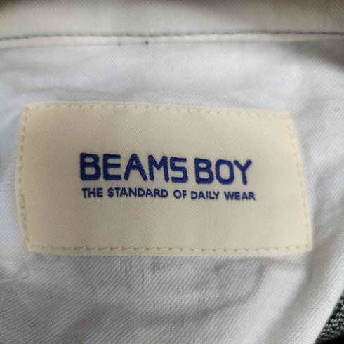 ビームスボーイ BEAMS BOY オンブレチェック ウエスタンシャツ ベスト レディース