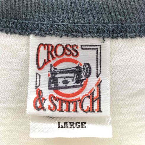 クロスアンドスティッチ CROSS&STITCH リンガーT メンズ JPN:L