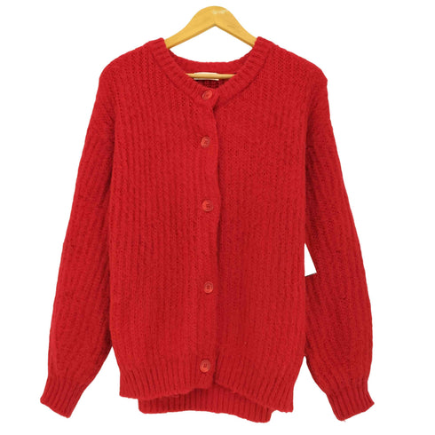 FASHIRU mohair blend color knit cardigan モヘア ブレンド カラーニットカーディガン レディース