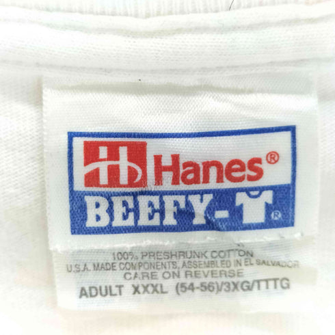 ヘインズ Hanes 00s プリントクルーネックカットソー メンズ XXXL