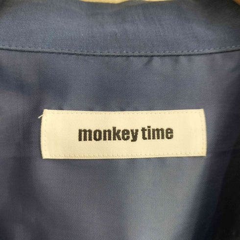 モンキータイム MONKEY TIME PE/TRO CROPPED OPEN COLLAR SHIRT メンズ JPN:M