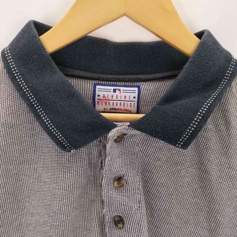 ベースボール刺繍 ポロシャツ メンズ JPN:XL