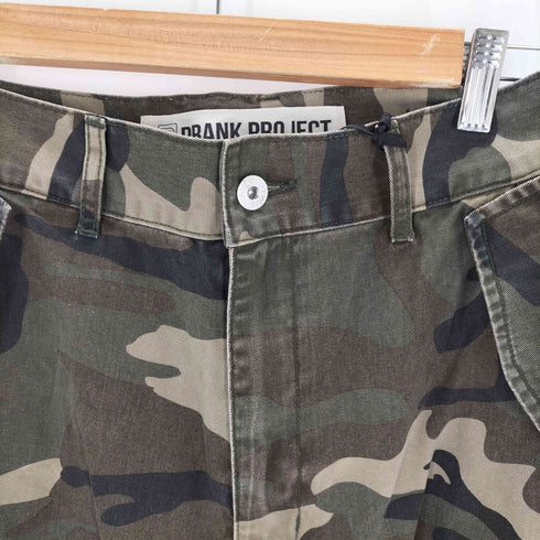 プランクプロジェクト PRANK PROJECT CAMO Zip Cargo Pants レディース JPN:38