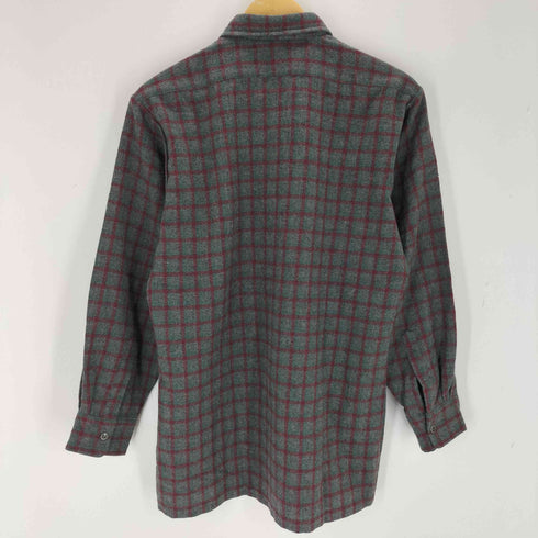 ピエールカルダン pierre cardin チャック柄 ネルシャツ メンズ