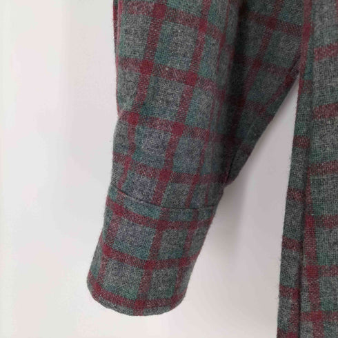 ピエールカルダン pierre cardin チャック柄 ネルシャツ メンズ
