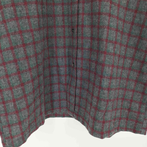 ピエールカルダン pierre cardin チャック柄 ネルシャツ メンズ