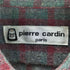ピエールカルダン pierre cardin チャック柄 ネルシャツ メンズ