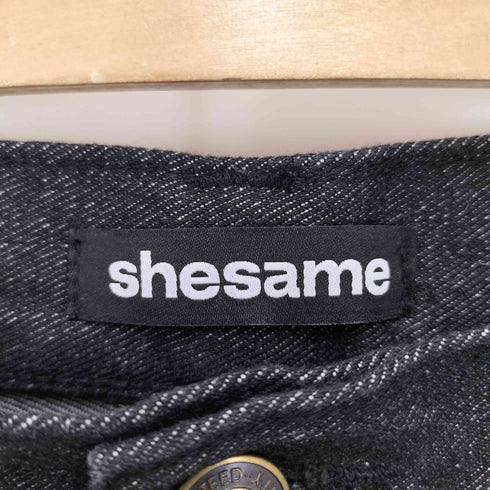 SHESAME リバーロールアップデニムパンツ フィッシャーマン レディース JPN:M