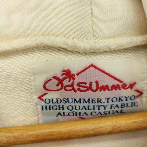 Old SUmmer フロントロゴ プルオーバーパーカー メンズ M