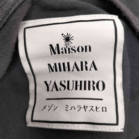 メゾンミハラヤスヒロ Maison MIHARA YASUHIRO DISTRESSED SMILY FACE PRINTED L/S TEE メンズ 44
