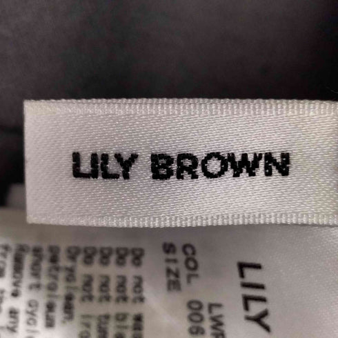 リリーブラウン Lily Brown タックプリーツスカートショーパン レディース JPN:1