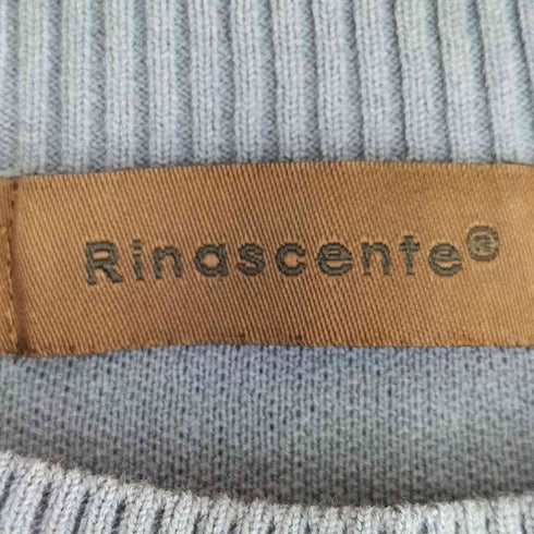 RINASCENTE ボーダー コットンニットカットソー メンズ 46