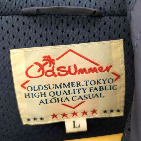 Old SUmmer 刺繍ロゴ ウィンドブレーカー メンズ L