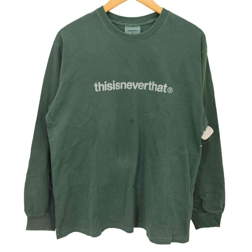 ディスイズネバーザット thisisneverthat 24SS T-Logo L/S Tee メンズ import:M
