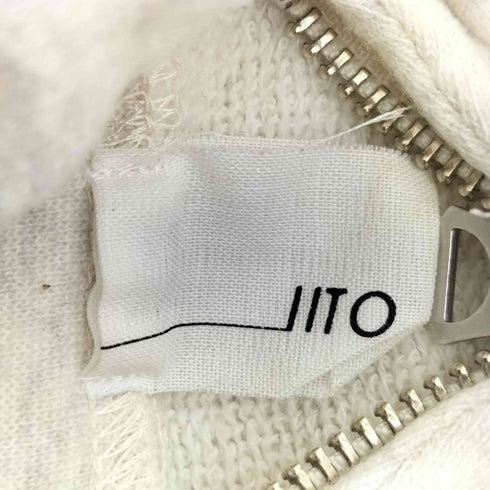 IITO ジップアップパーカー メンズ 胸囲 79~87 身長 154~162
