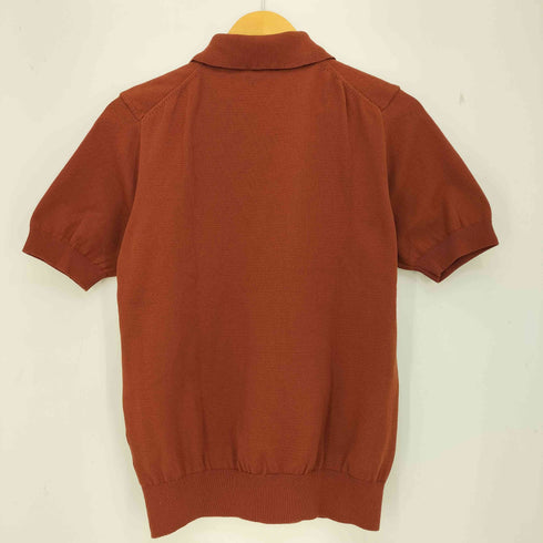 RINASCENTE コットンポリ スキッパー ニットポロ メンズ
