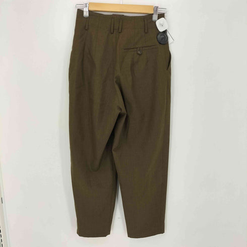 ワイズ Ys 1タックコクーンパンツ ウールスラックス レディース