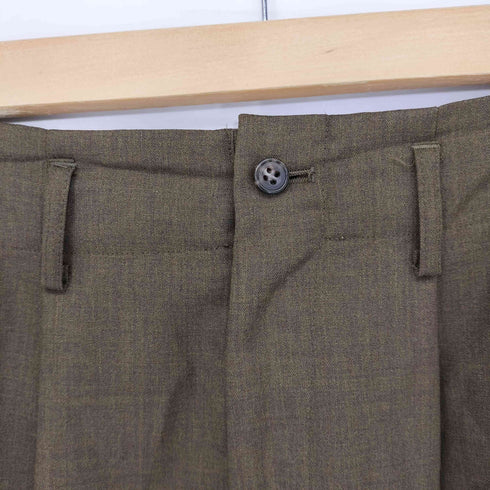 ワイズ Ys 1タックコクーンパンツ ウールスラックス レディース