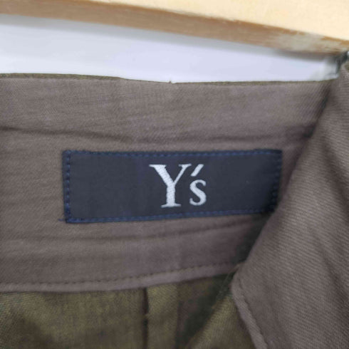 ワイズ Ys 1タックコクーンパンツ ウールスラックス レディース