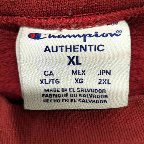 チャンピオン Champion 刺繍クルーネックスウェット メンズ 2XL