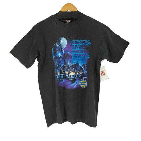 ハーレーダビッドソン HARLEY-DAVIDSON 90s USA製 プリントクルーネックTシャツ メンズ JPN:M