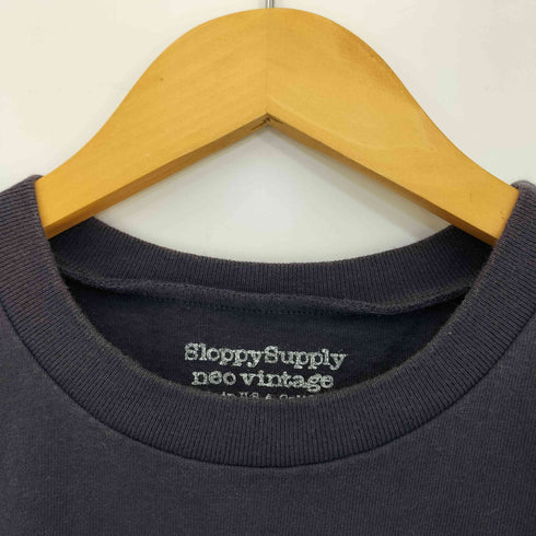 Sloppy Supply カリフォルニア クラックプリント クルーネックTシャツ メンズ JPN:M