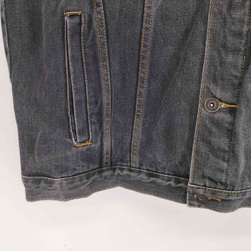90s NUMER1 ブラックデニムトラッカージャケット メンズ JPN:XL