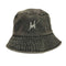 ハフ HUF DENIM SCRIPT BUCKET HAT メンズ L/XL