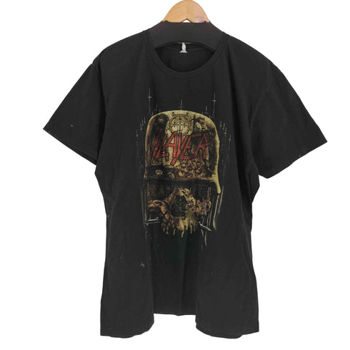 Pacific フロントグラフィック バンドTシャツ スカル メンズ import:XL