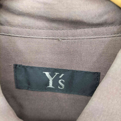 ワイズ Ys レギュラーカラー比翼シャツ メンズ