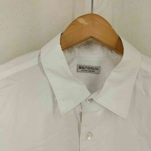 ビューティーアンドユースユナイテッドアローズ BEAUTY & YOUTH UNITED ARROWS ハイツイスト ダンプ レギュラー フォルム テーパードシャツ メンズ import:XL