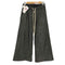 ノーアイディー NO ID. 24AW シンセティックレザーワイドフレアパンツ メンズ JPN:1